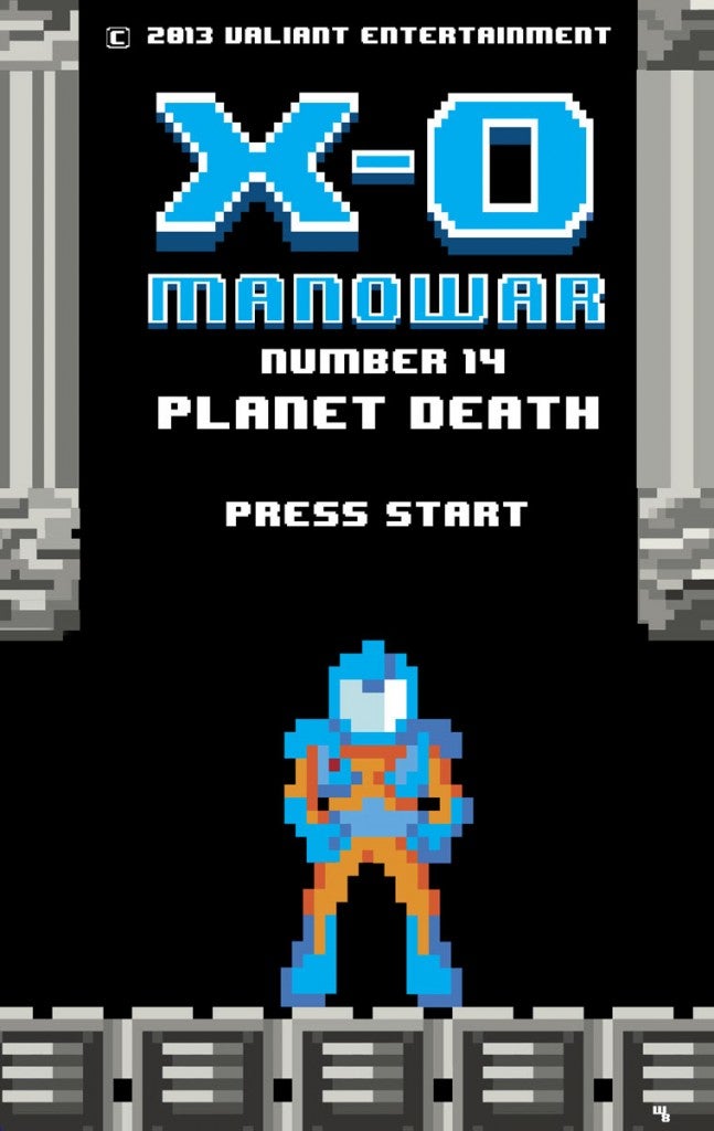 X-O Manowar #14 8-Bit Variant