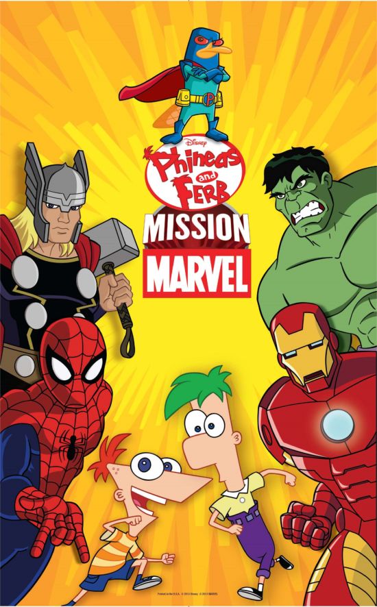 Phineas and Ferb Mission Marvel Poster