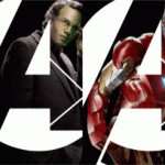 Avengers Movie Poster featuring Captain America, Hulk, Iron Man, Thor