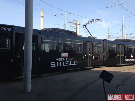 Agents Of SHIELD Trolley Comic-Con