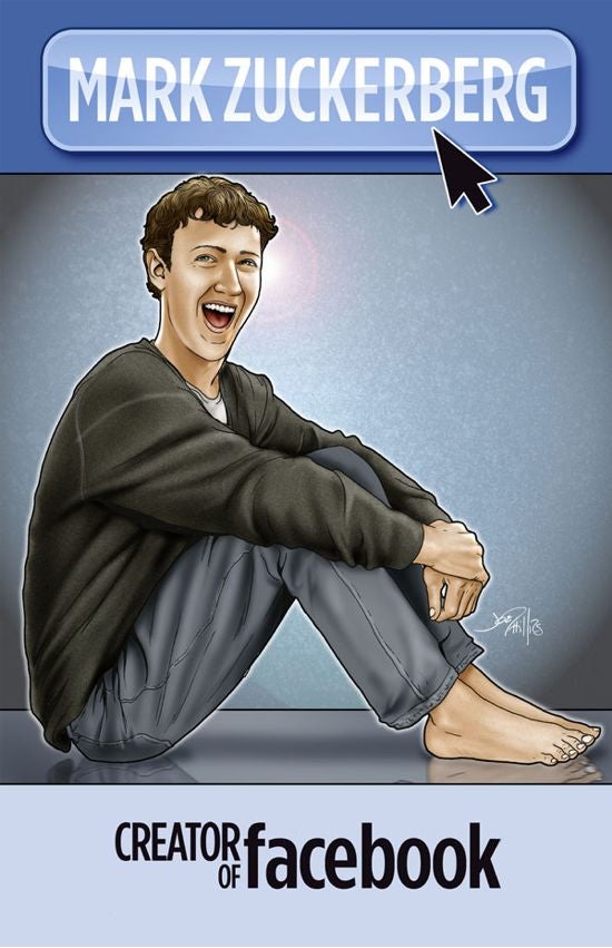 Barefoot Mark Zuckerberg Comic Book