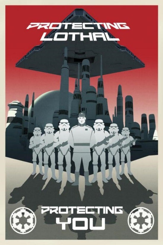 Star Wars Rebels Protecting Lothal