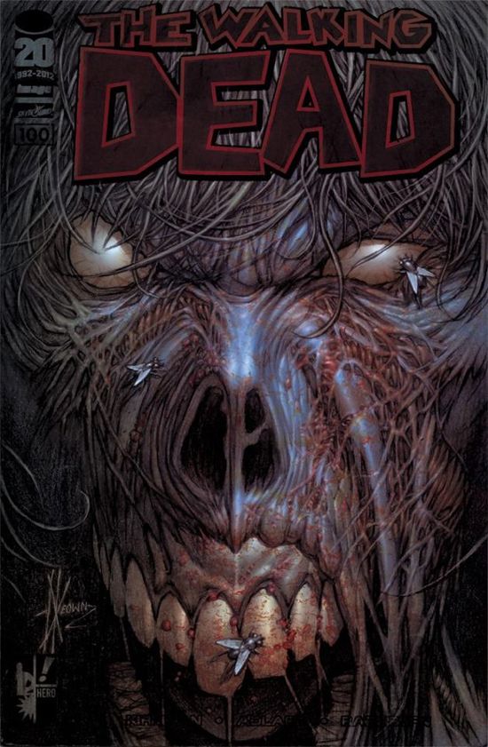 The Walking Dead Dale Keown Hero Initiative Cover Color