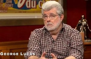 George Lucas Star Wars video