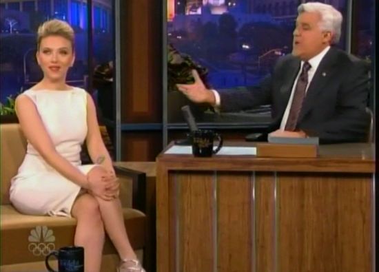 Scarlett Johansson On Tonight Show with Jay Leno