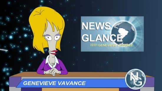 American Dad - News Glance with Genevieve Vavance