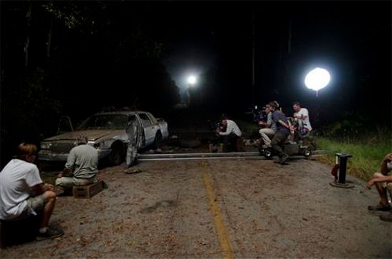 The Walking Dead Behind The Scenes Car