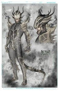 Blight design by Mikel Janin