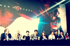 Man Of Steel Press Conference