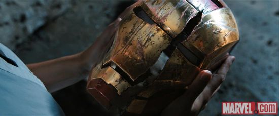 Iron Man 3 cracked mask