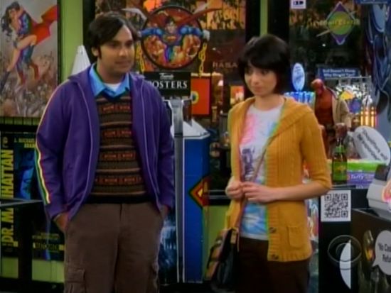 The Big Bang Theory Raj and Girlfriend