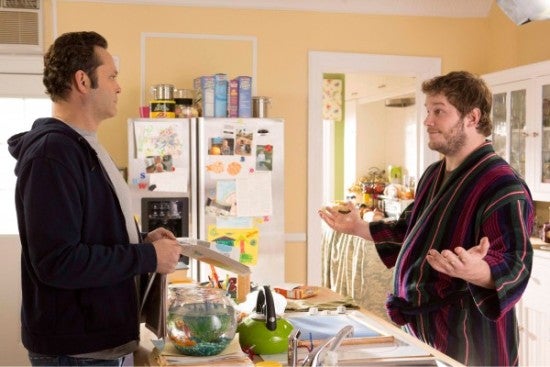 Chris Pratt and Vince Vaughn in Delivery Man