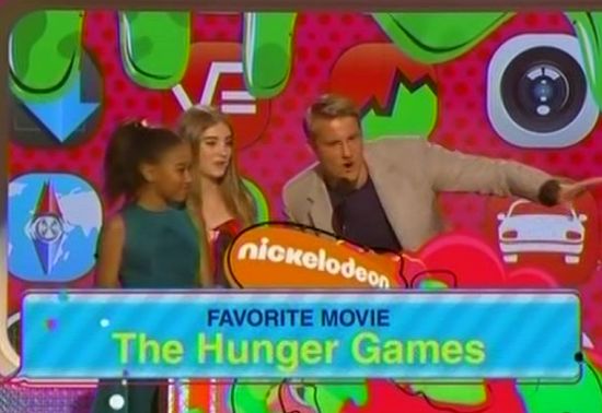 Kids Choice Awards Favorite Movie The Hunger Games