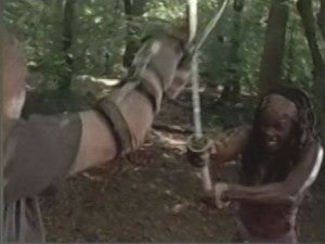 The Walking Dead Merle and Michonne