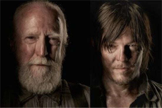 Scott Wilson & Norman Reedus The Walking Dead