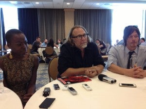 The Walking Dead's Gurira, Nicotero and Reedus