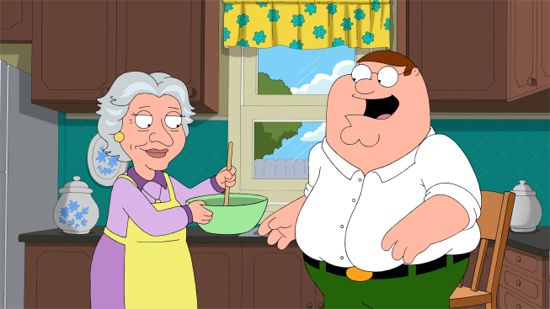 Family Guy Mom's The Word