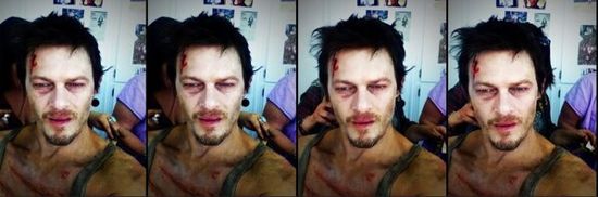 Daryl Dixon as zombie