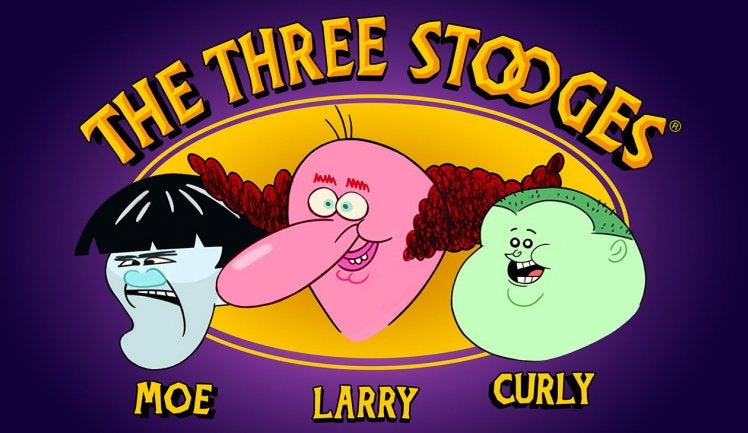 the three stooges art