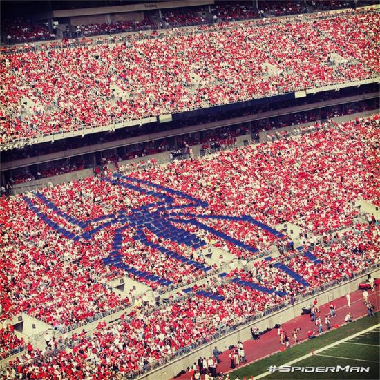 Amazing Spider-Man 2 Football Stadium