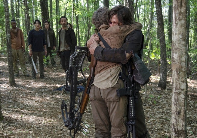 AMC NS Daryl and Carol Hug