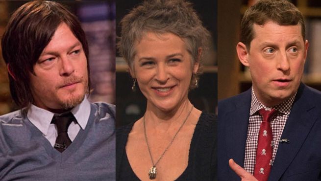 Norman Reedus, Melissa McBride, Scott Gimple