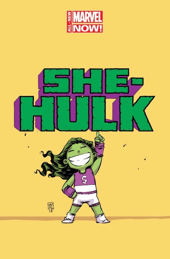 She-Hulk #1 Young Variant Cover