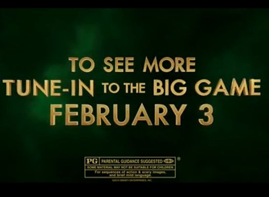 Oz The Great And Powerful Super Bowl Trailer