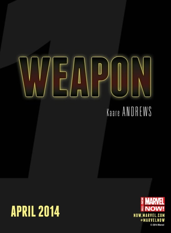 Weapon Kaare Andrews All New Marvel Now