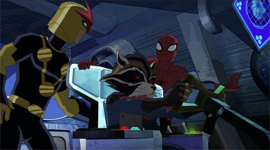 Spider-Man, Nova, & Rocket Racoon