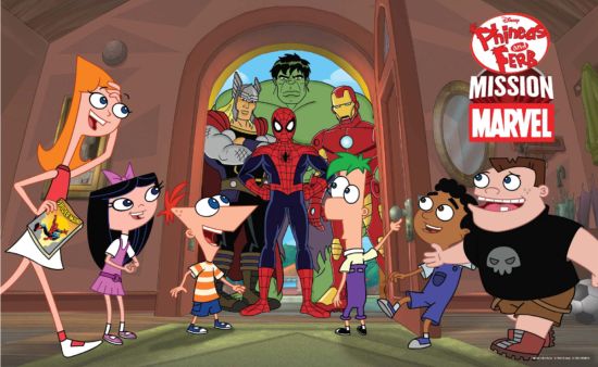 Phineas And Ferb Mission Marvel Poster