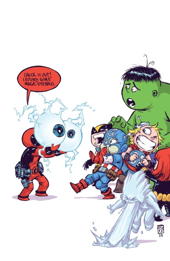 Original Sin #1 Skottie Young Variant Cover