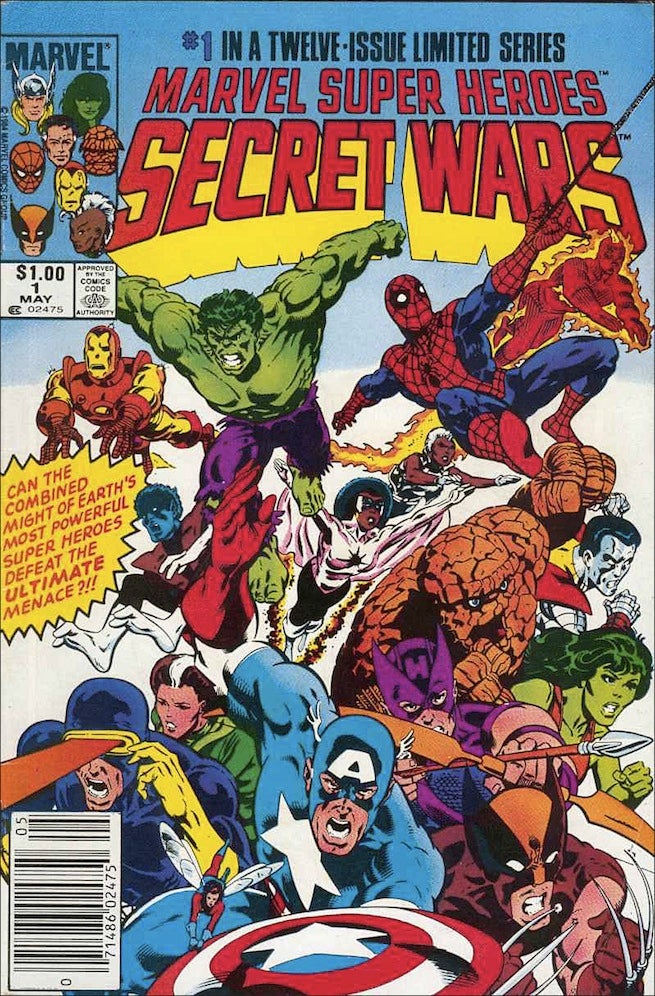 Secret Wars 1 cover