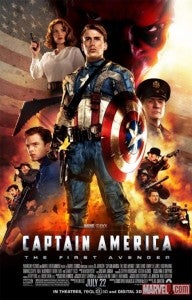 Captain America movie poster Howling Commandos