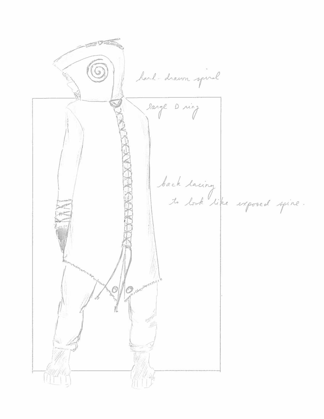 spiral from the book of saw jigsaw costume design 6