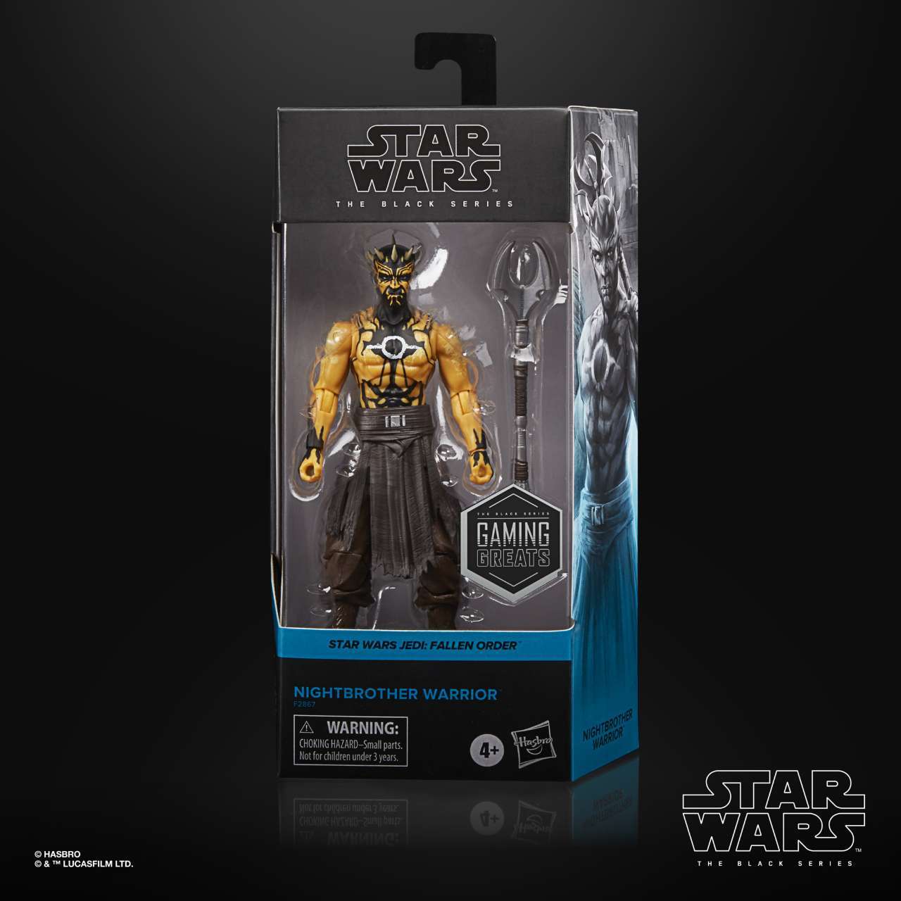 STAR WARS THE BLACK SERIES GAMING GREATS 6-INCH NIGHTBROTHER WARRIOR Figure - in pck (1)