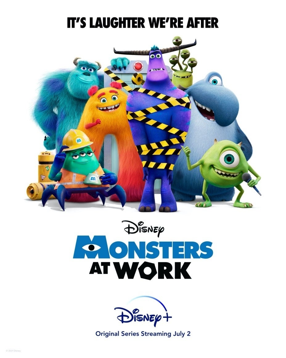 Monsters at Work poster Disney+