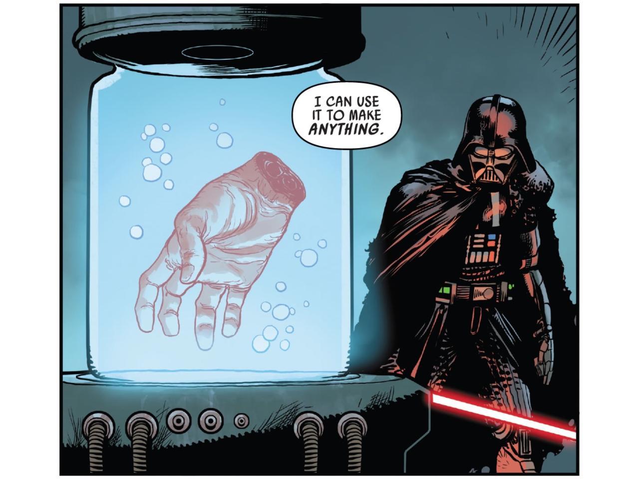 Star Wars Darth Vader 11 Luke's Hand