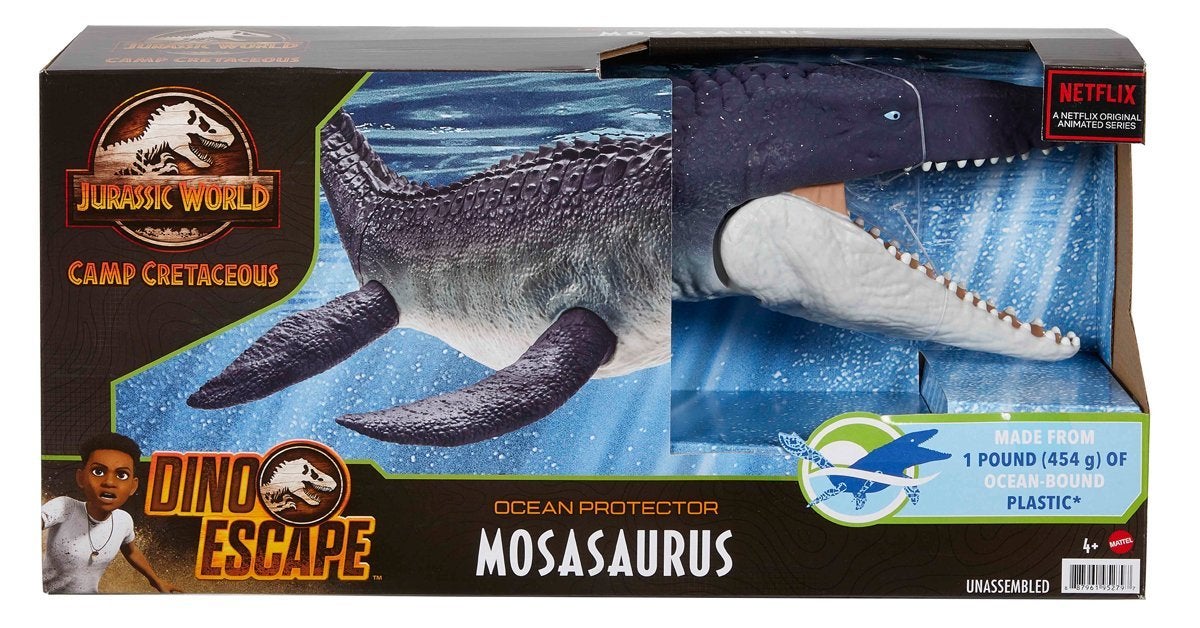 Mosasaurus jurassic world juguete mattel on sale