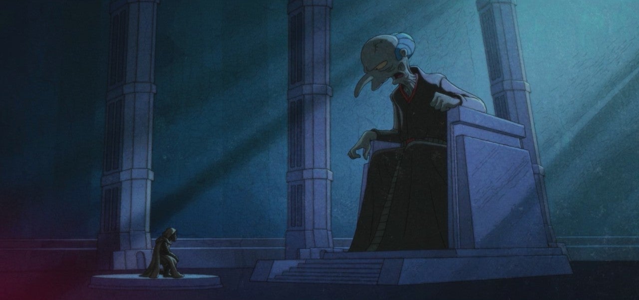 the simpsons star wars crossover force awakens from its nap burns snoke