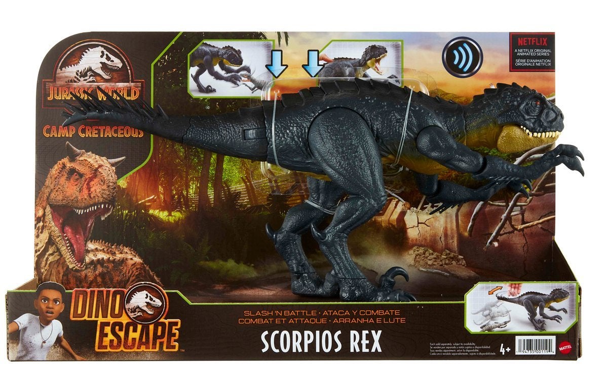 Jurassic Scorpios Rex Packaging