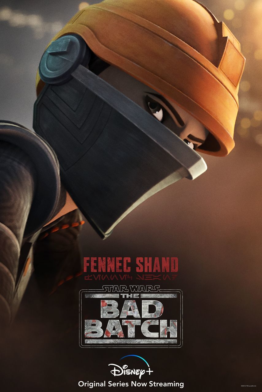 Star Wars The Bad Batch Episode 4 Fennec Shand Poster