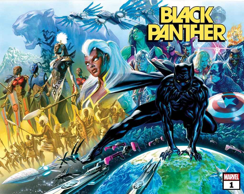 Black Panther 1 2021 Alex Ross