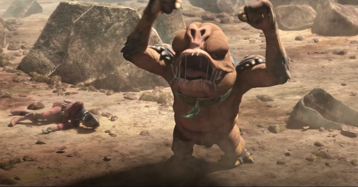 Star Wars The Bad Batch trailer Baby Rancor