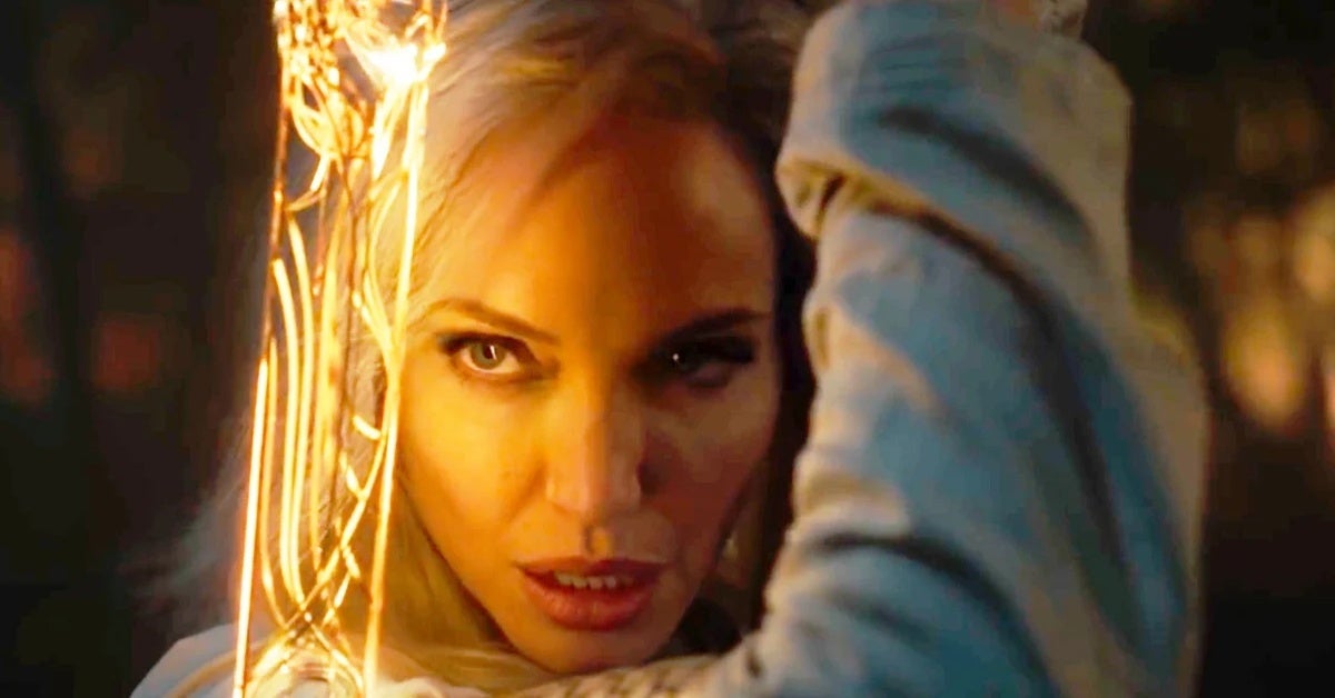 Angelina Jolie Has Seen Marvel Eternals Trailer