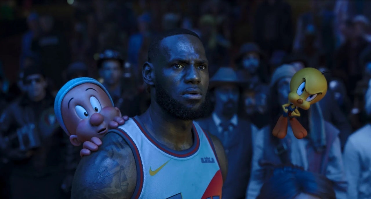 space jam new legacy tweety lebron