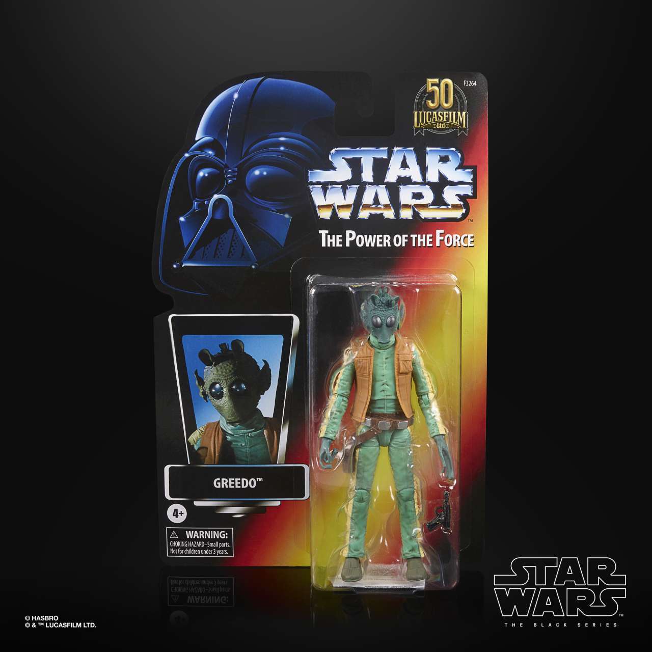 STAR WARS THE BLACK SERIES LUCASFILM 50TH ANNIVERSARY 6-INCH GREEDO Figure - in pck (1)