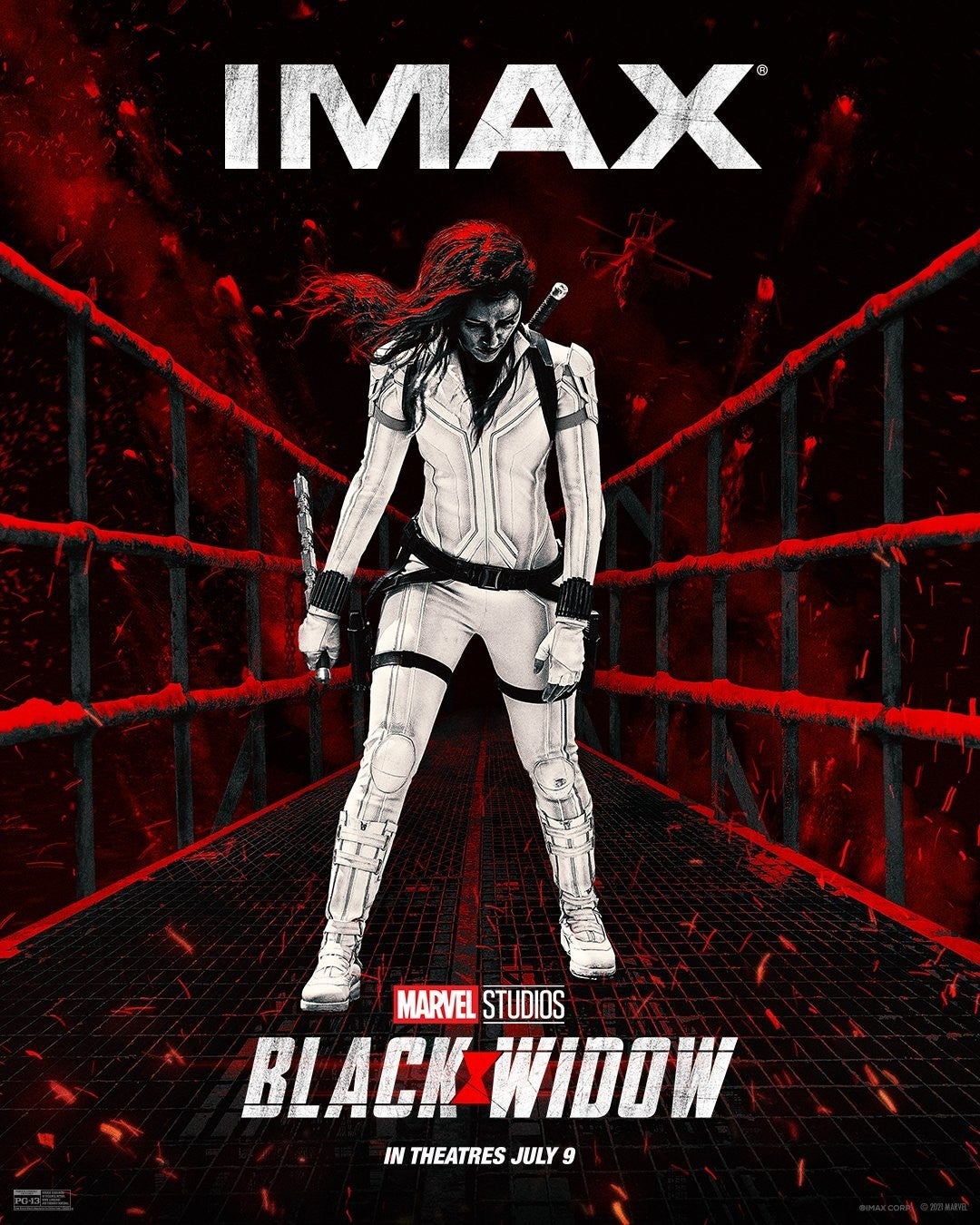 Marvel Black Widow Movie IMAX Poster