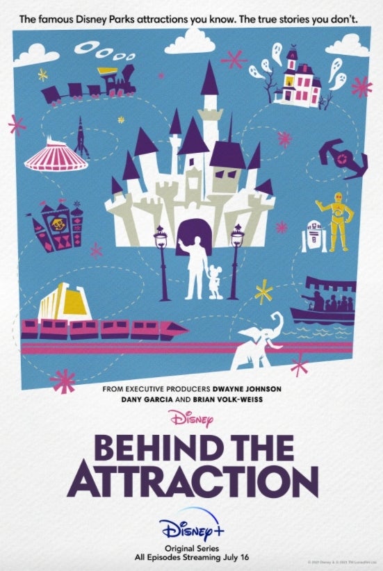 Disney Behind the Attraction poster