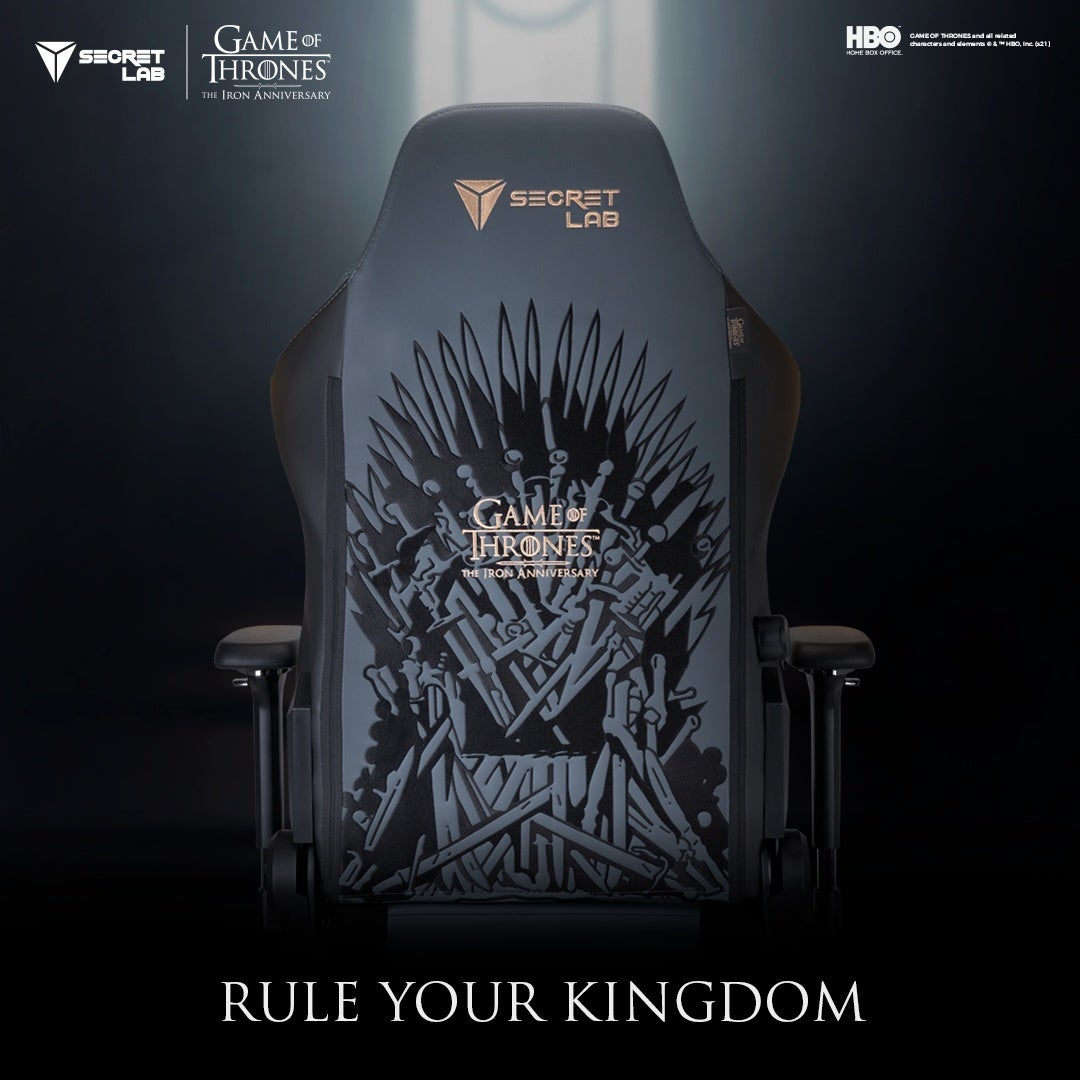 Secretlab Game of Thrones Iron Anniversary Edition1